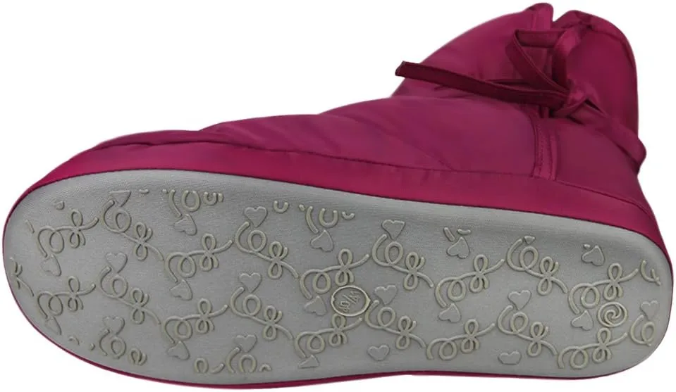 JIAHG Unisex Insulated Down Slippers Snow Ankle Boots Winter Thick Warm Plush Lining House Shoes Cozy Indoor Non-Slip