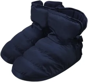 JIAHG Unisex Insulated Down Slippers Snow Ankle Boots Winter Thick Warm Plush Lining House Shoes Cozy Indoor Non-Slip