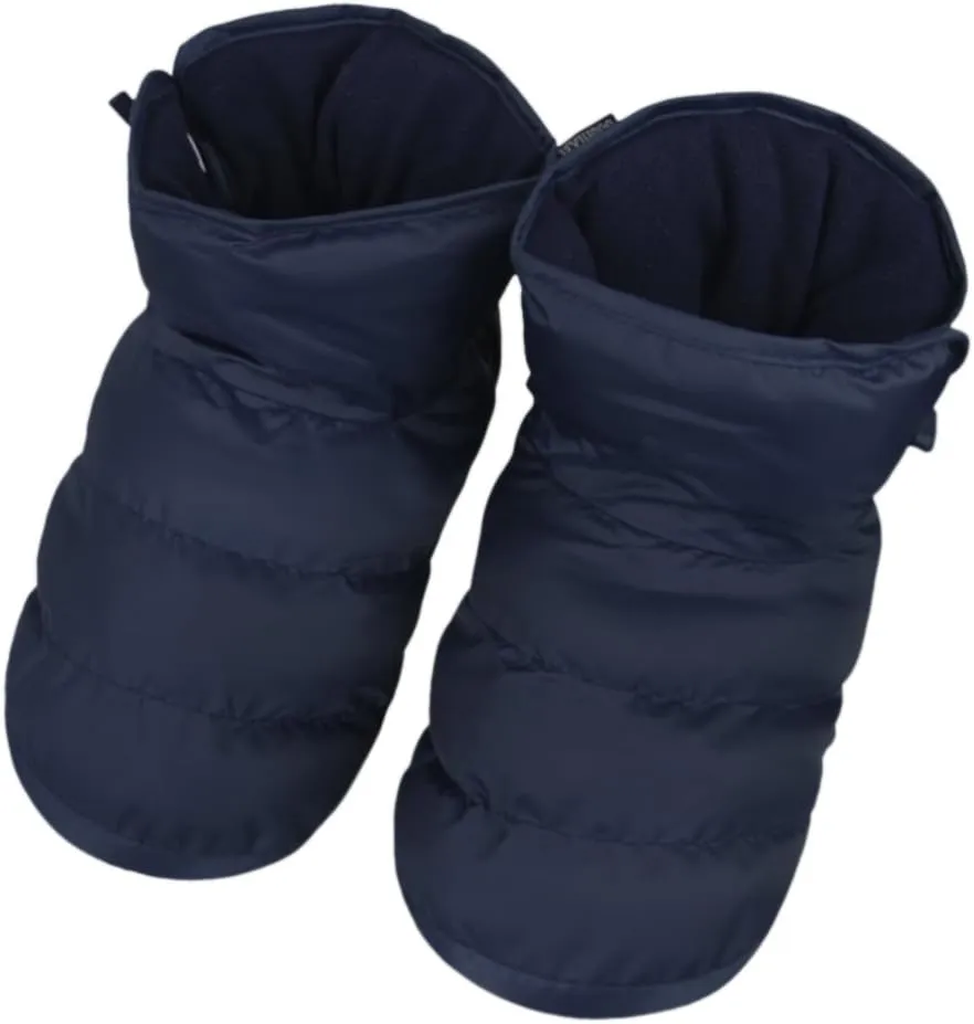 JIAHG Unisex Insulated Down Slippers Snow Ankle Boots Winter Thick Warm Plush Lining House Shoes Cozy Indoor Non-Slip