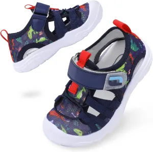 JOINFREE Toddler Boys Girls Water Shoes Breathable Qucik Dry Sport Beach Sandals Lightweight Barefoot Flexible