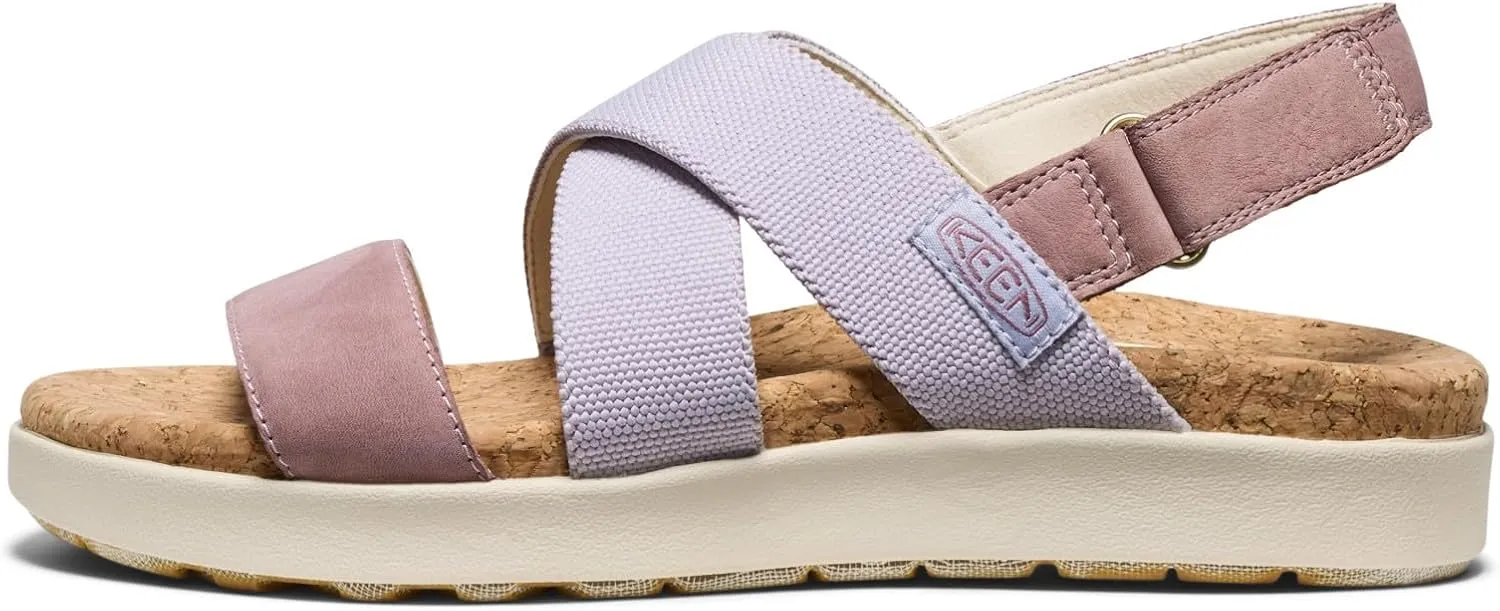 KEEN Womens Elle Criss Cross Premium Comfortable Fashion Casual Wedge