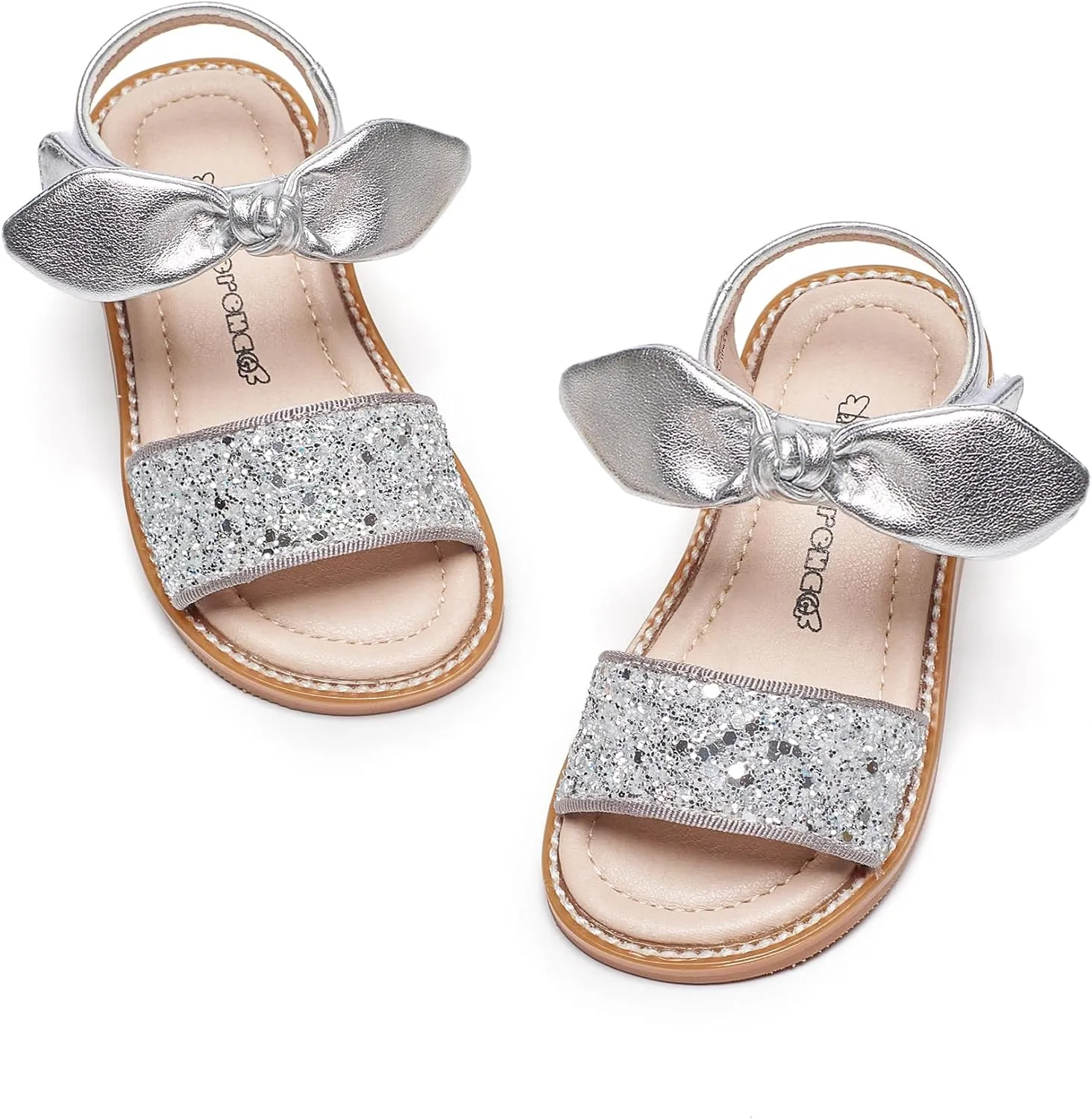 Kiderence Toddler Girls Sandals Little Girls Kids Summer Shoes Toddler Sandals