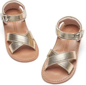 Kiderence Toddler Girls Sandals Little Girls Kids Summer Shoes Toddler Sandals