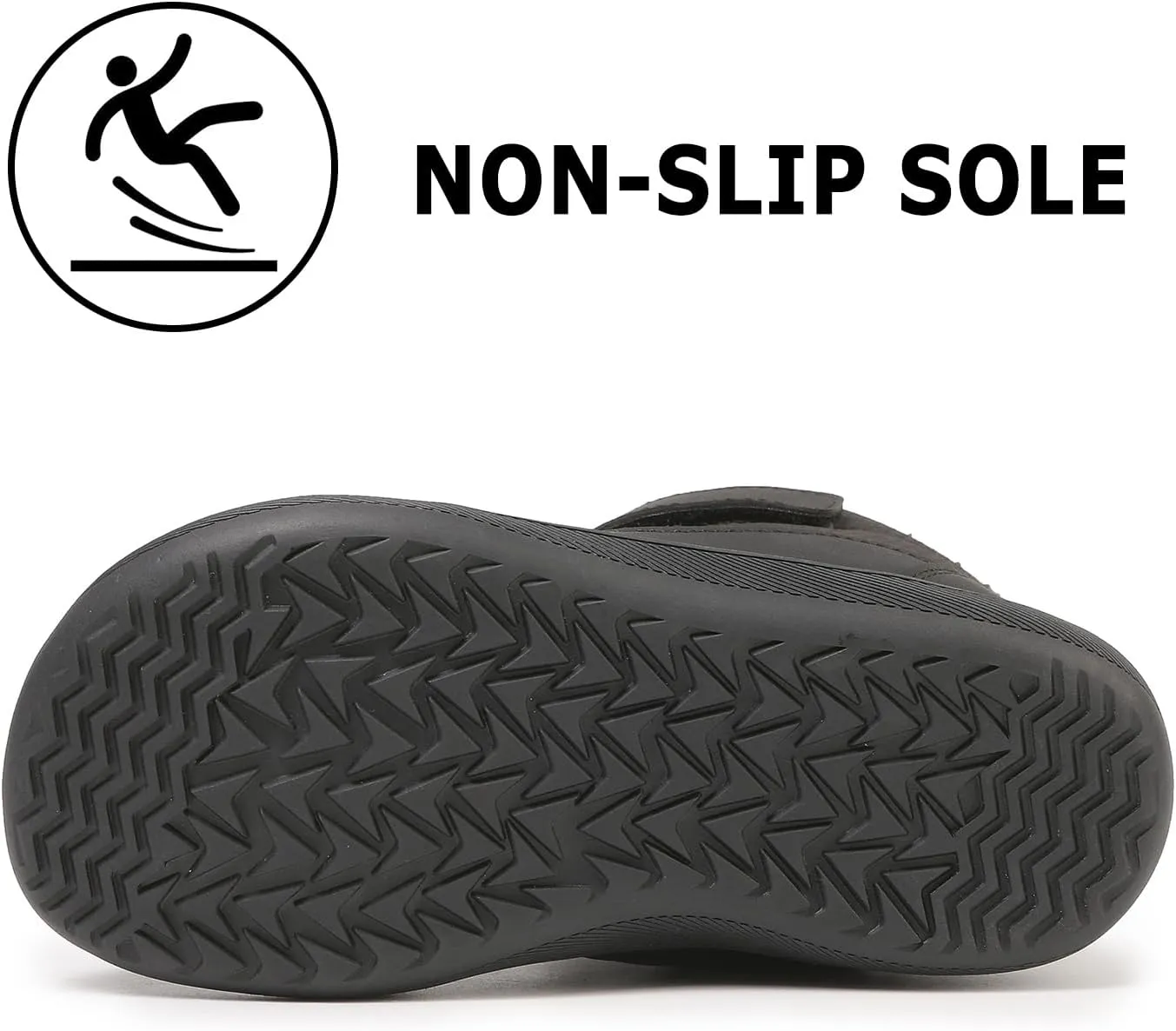 Kids Barefoot Snow Boots for Winter: Minimalist Zero Drop - Wide Toe Box Hiking Boots for Toddler/Boys/Girls