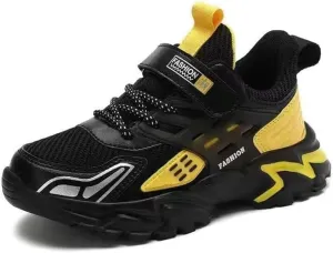 Kids Boy Fashion Comfortable Walking Sneakers for Sport Running Cycling Hiking School