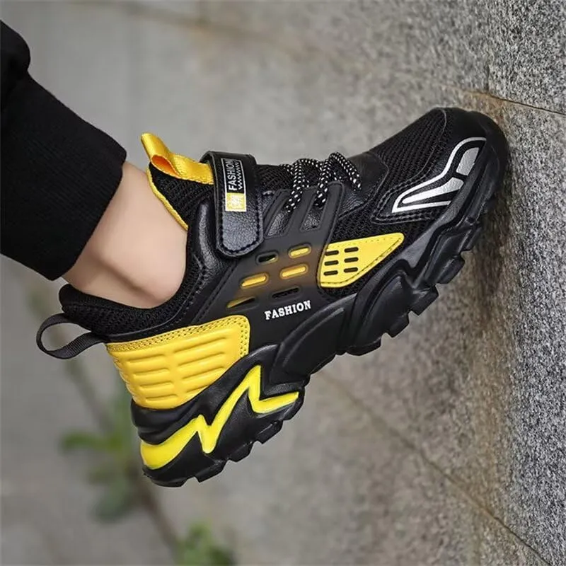 Kids Boy Fashion Comfortable Walking Sneakers for Sport Running Cycling Hiking School
