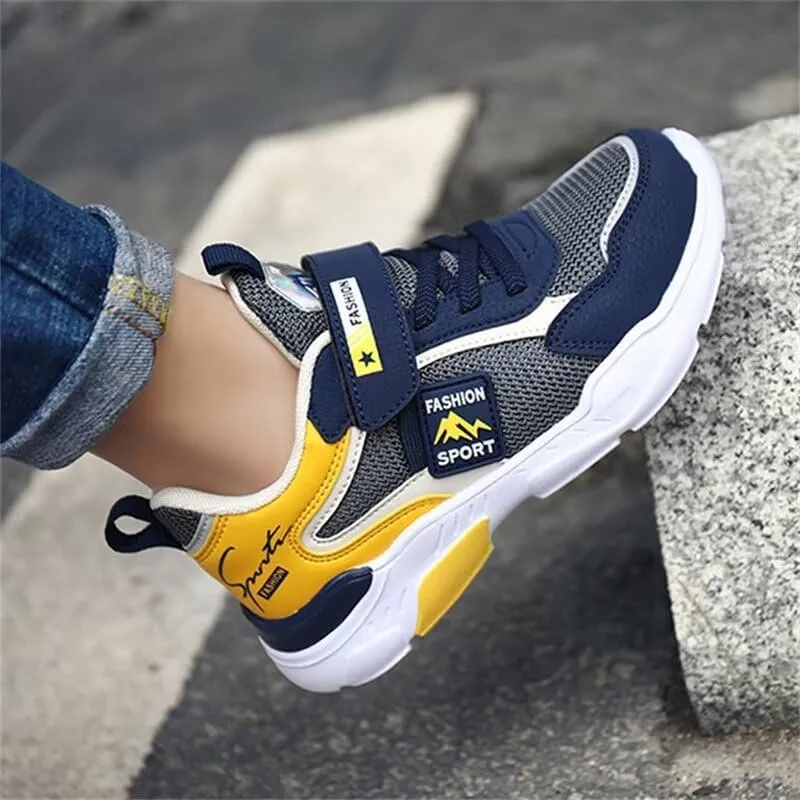 Kids Boy Girl Lightweight Fashion Sport Shoes for School Walking Running
