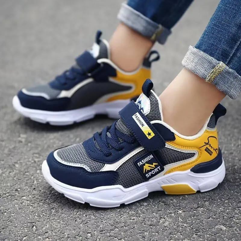 Kids Boy Girl Lightweight Fashion Sport Shoes for School Walking Running