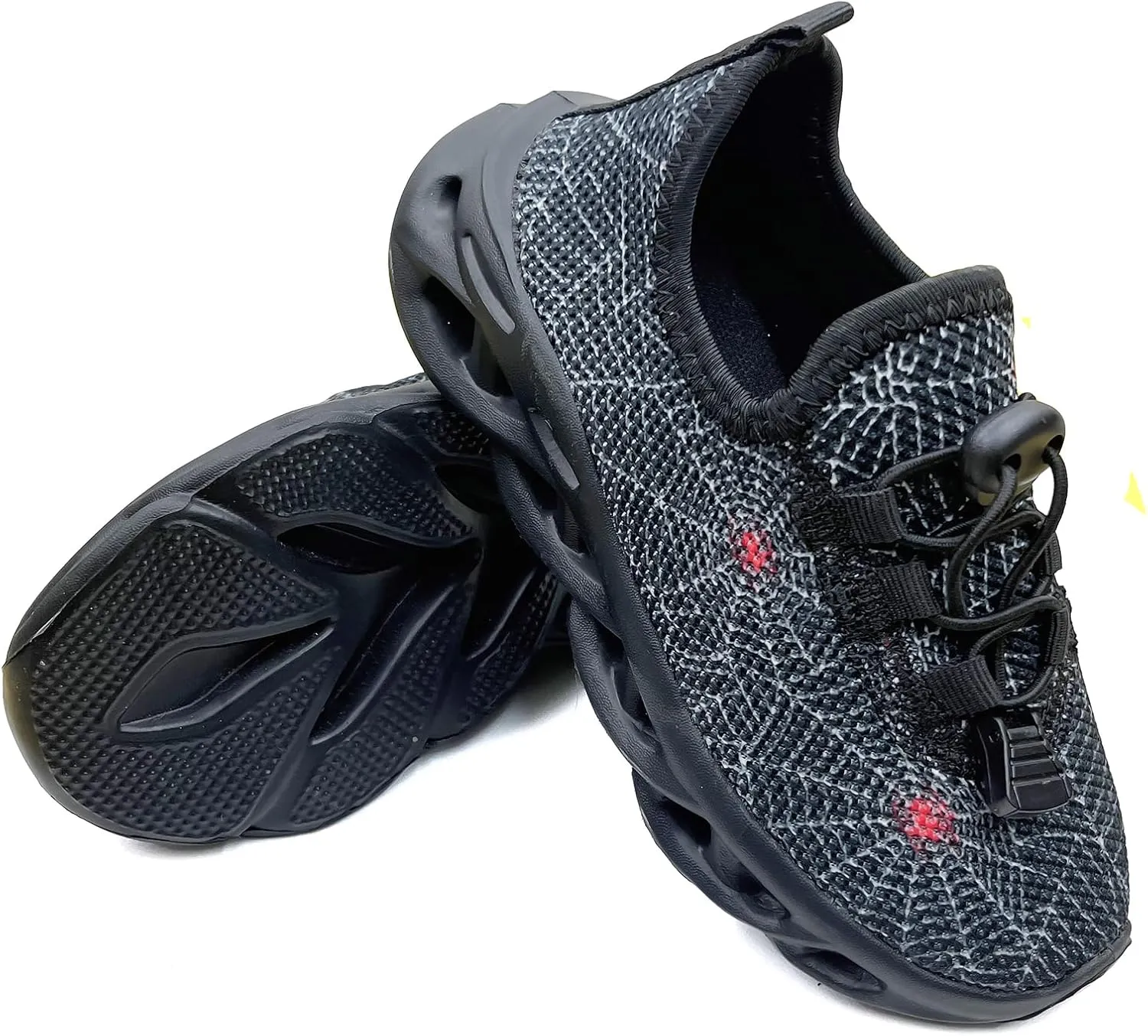 Kids Outdoor Running Shoes, Boys Non-Slip Mesh Lightweight Walking Sneakers, Girls Athletic Sports Tennis Shoes