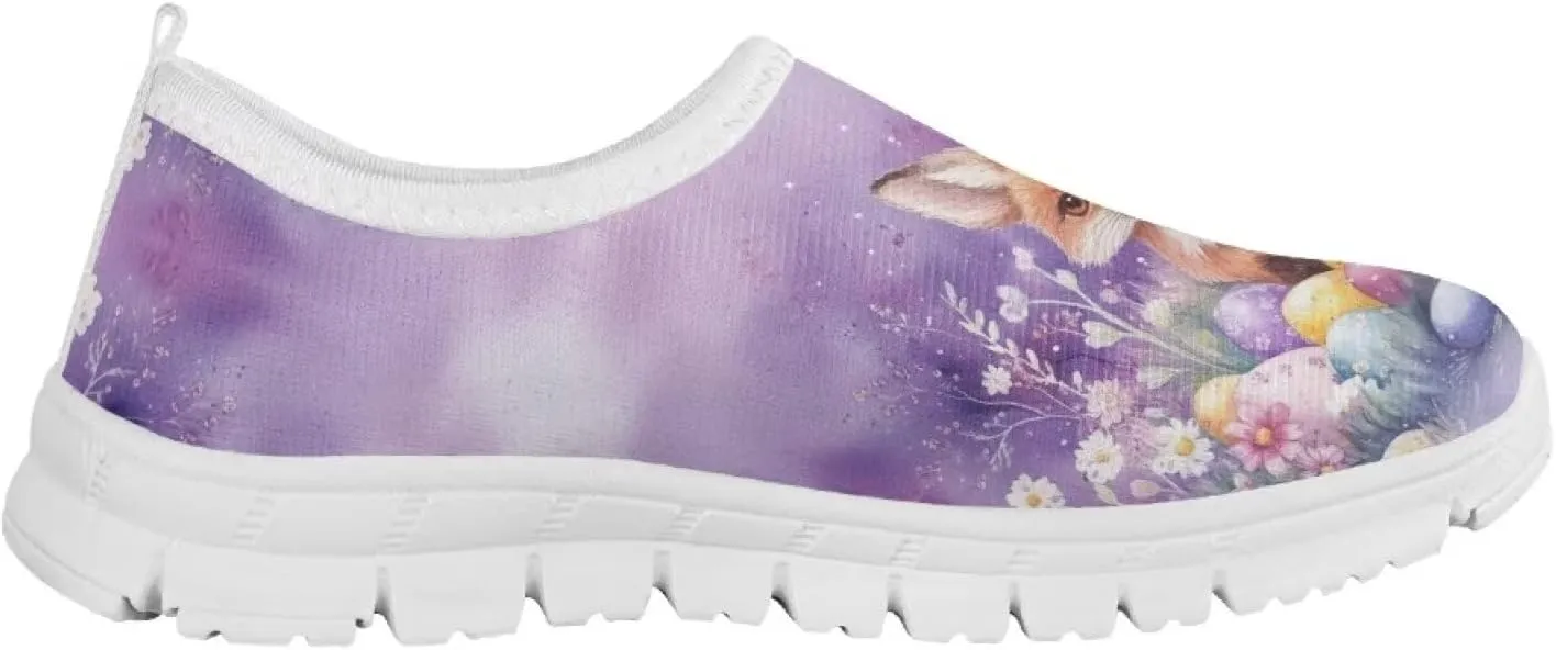 Kids School Running Athletic Shoes Girls Slip On Sneakers for Travel