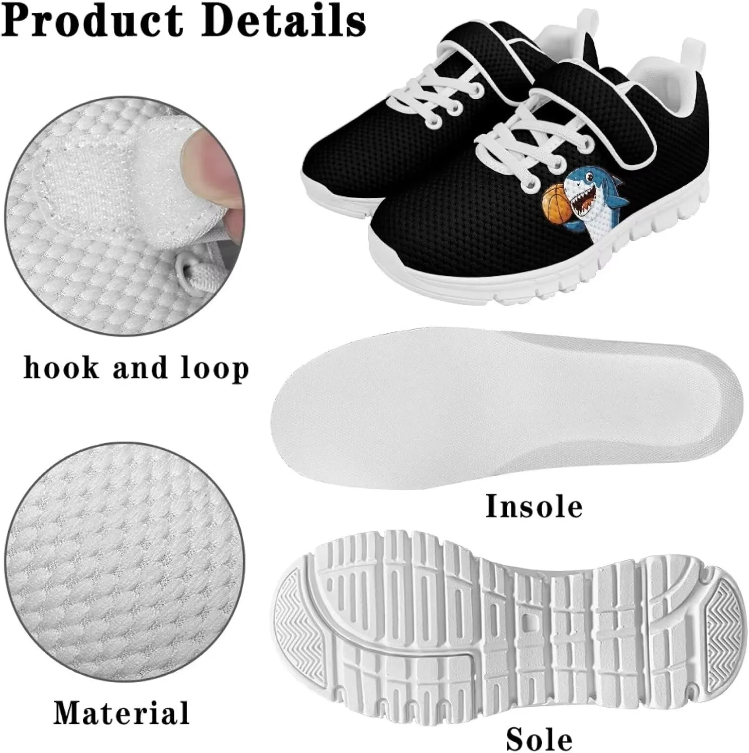 Kids Sneakers Boys Athletic Tennis Shoes Little Kid Running Shoes