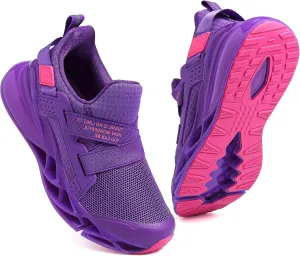 Kids Sneakers Boys Girls Running Tennis Walking Shoes Lightweight Breathable Sport Athletic