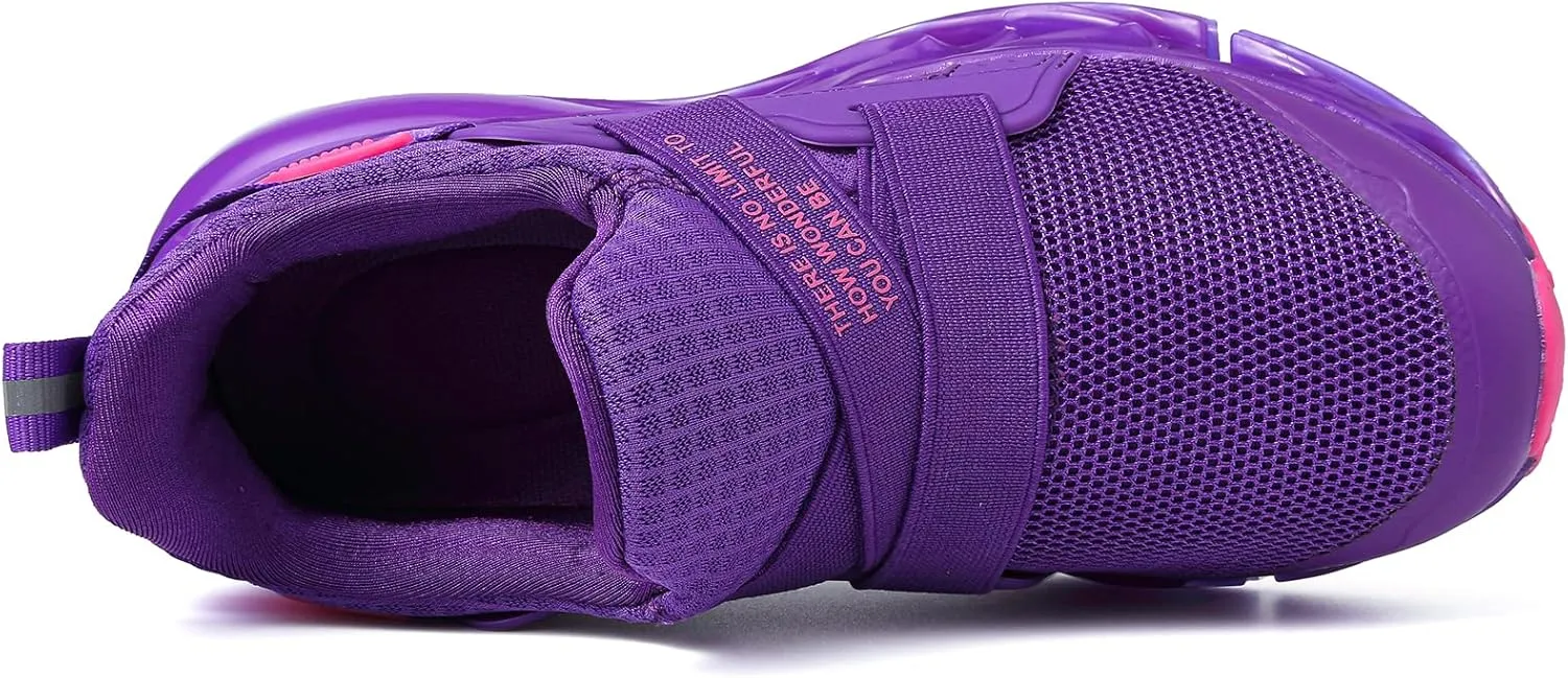 Kids Sneakers Boys Girls Running Tennis Walking Shoes Lightweight Breathable Sport Athletic