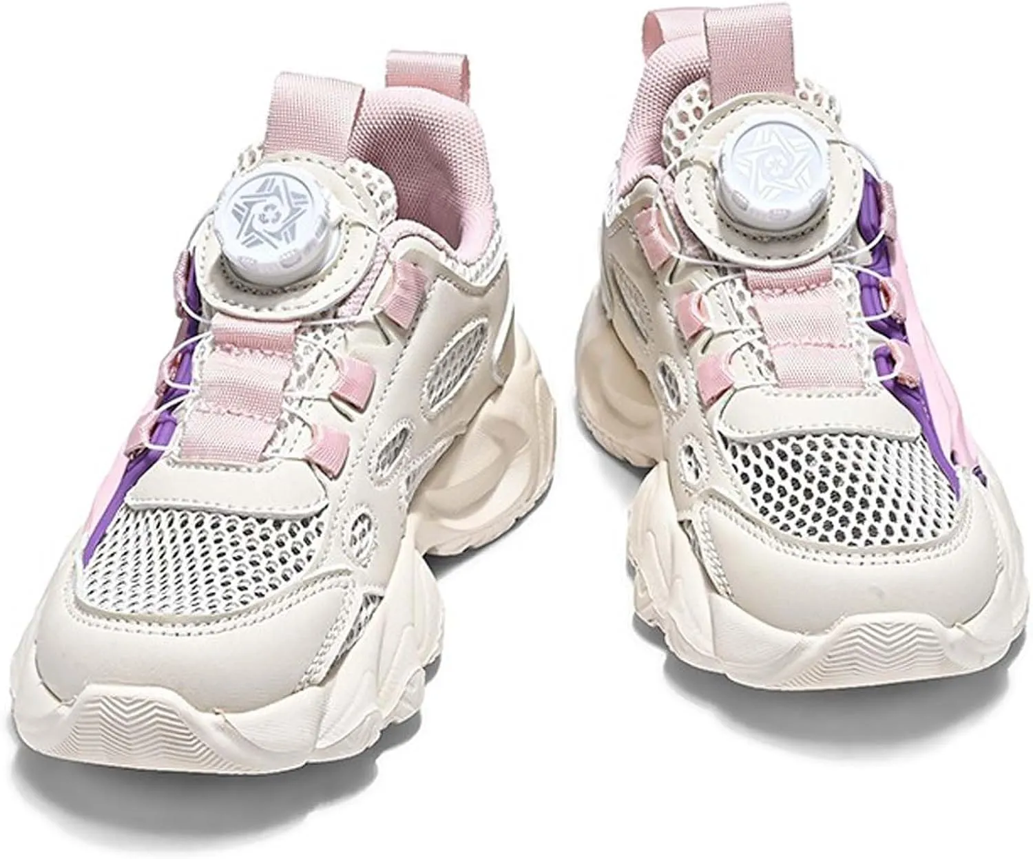 Kids Sneakers Boys Shoes Girls Shoes Arch Support High Elasticity Running Shoes Shock Absorption Wear-Resistant Tennis Shoes Casual Walking Shoes Sport Athletic 12.5~6.5 Sizes