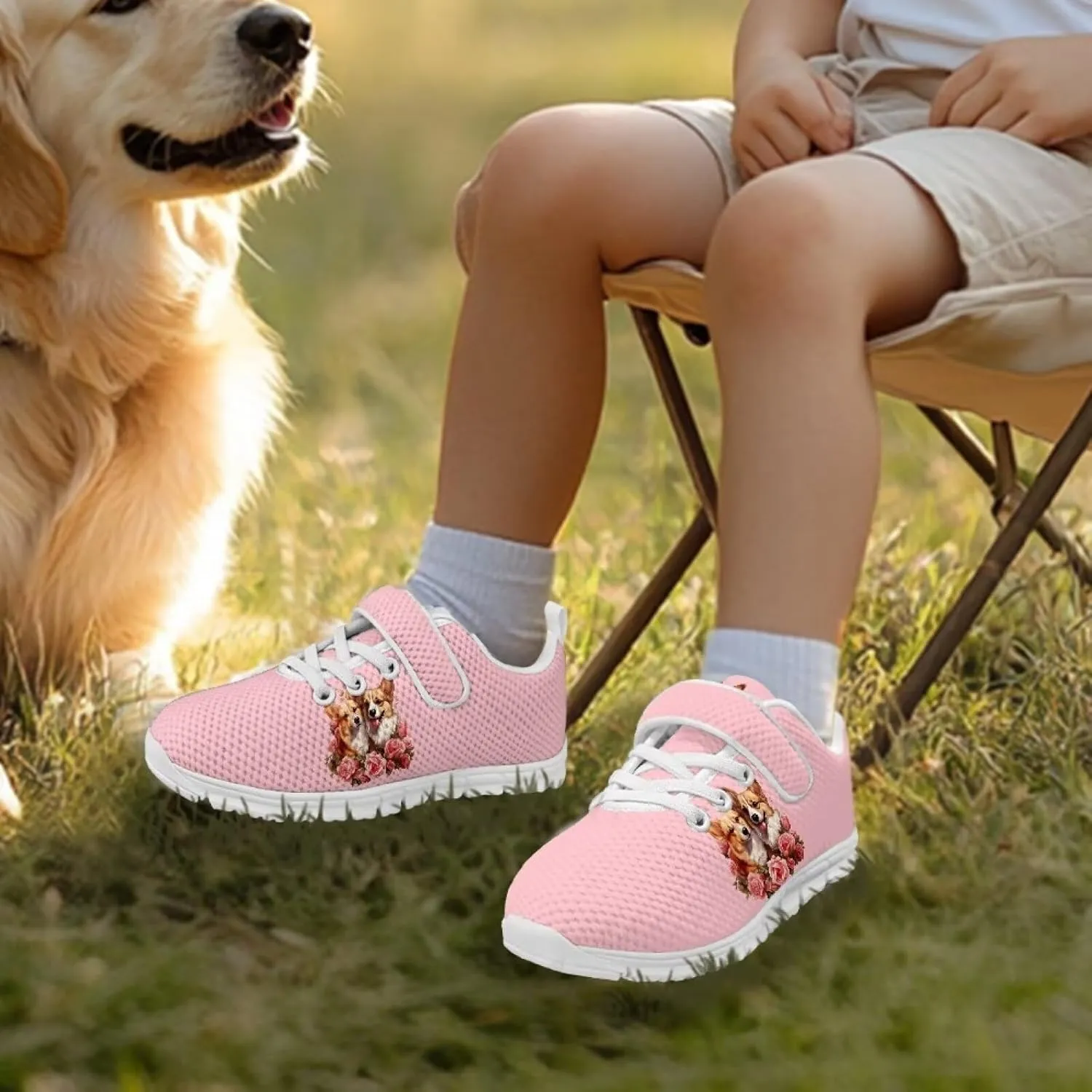 Kids Tennis Shoes Little Girls Sneakers School Shoes Cute Walking Shoes