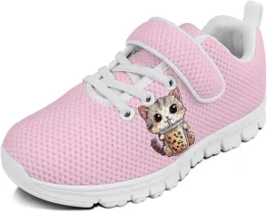 Kids Tennis Shoes Little Girls Sneakers School Shoes Cute Walking Shoes