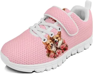 Kids Tennis Shoes Little Girls Sneakers School Shoes Cute Walking Shoes