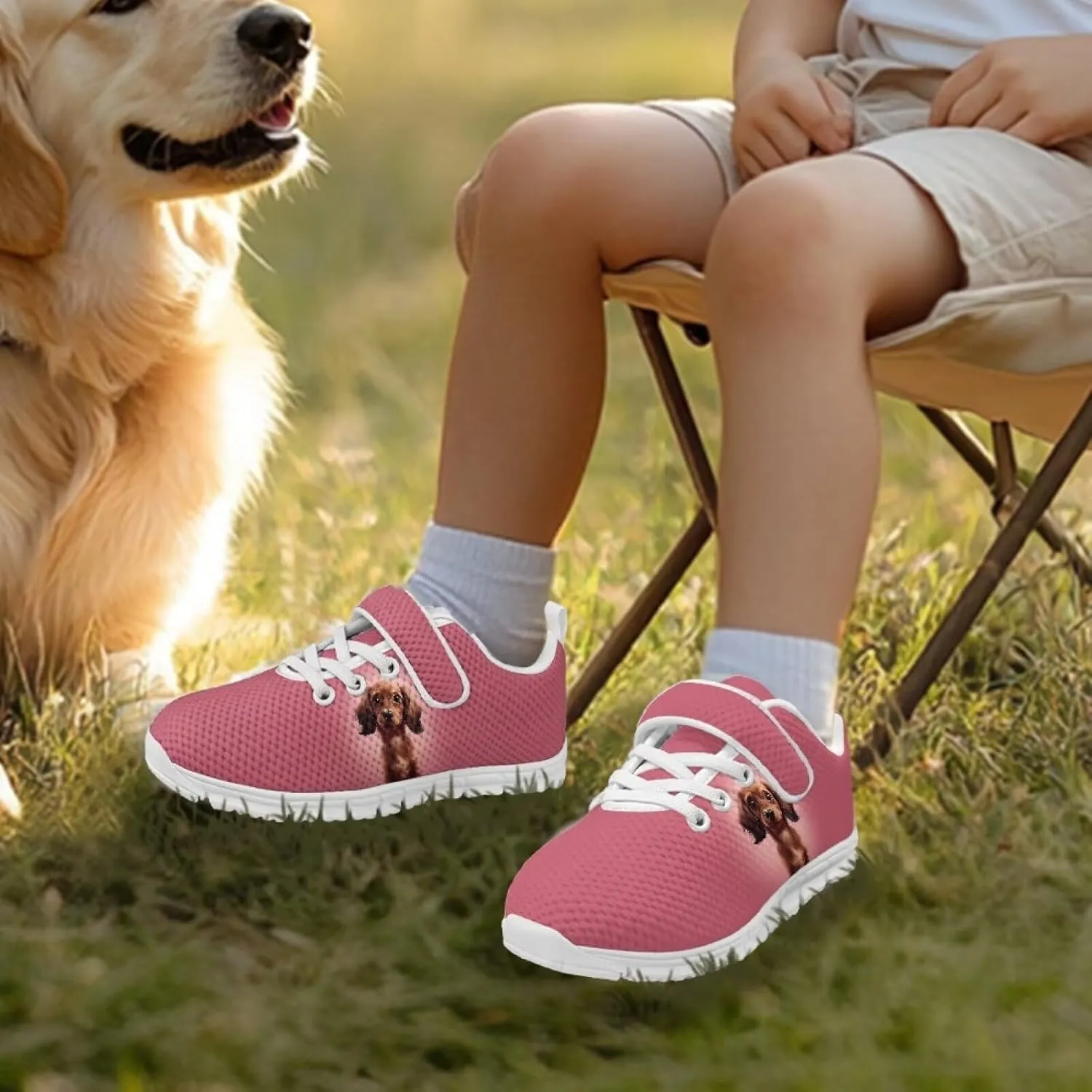 Kids Tennis Shoes Little Girls Sneakers School Shoes Cute Walking Shoes