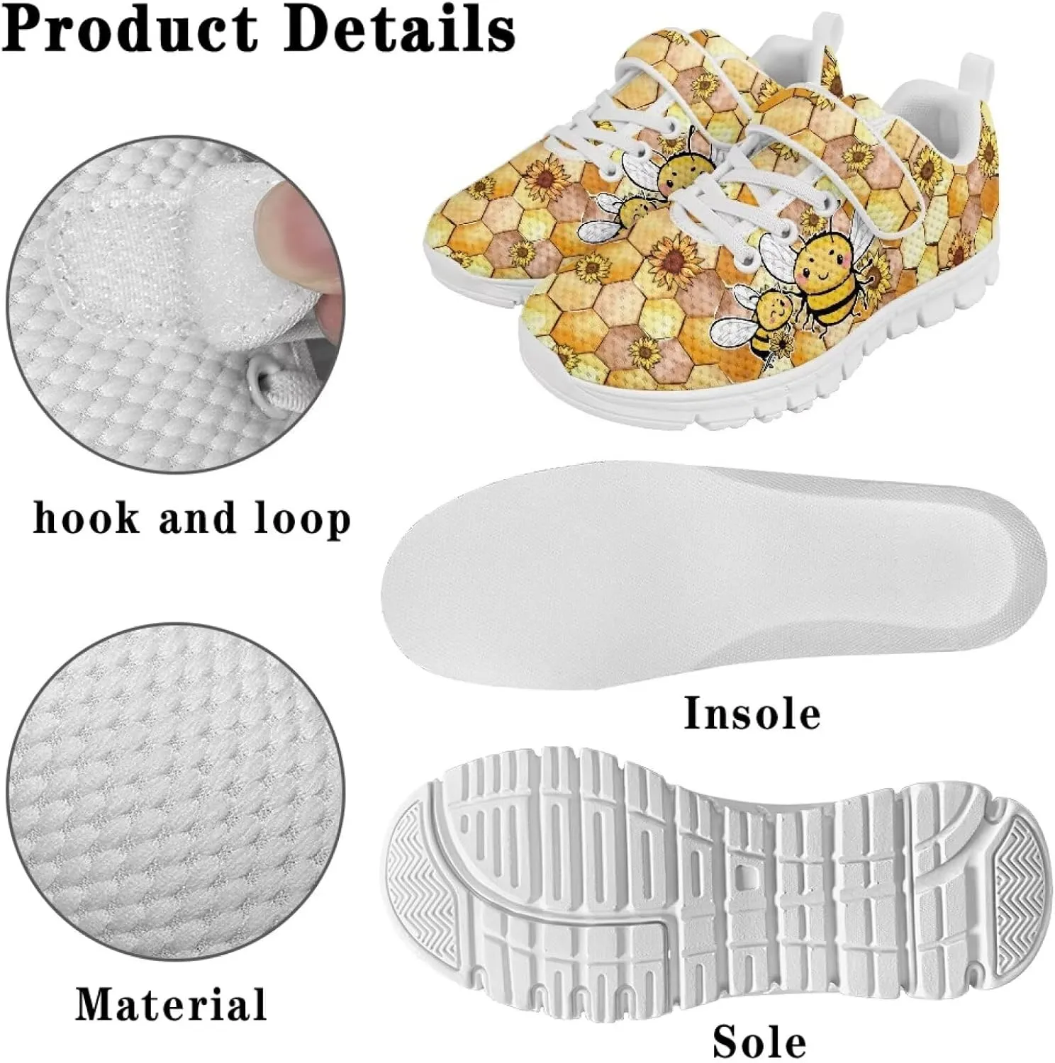 Kids Tennis Shoes School Sneakers for Boys Girls Cute Running Shoes