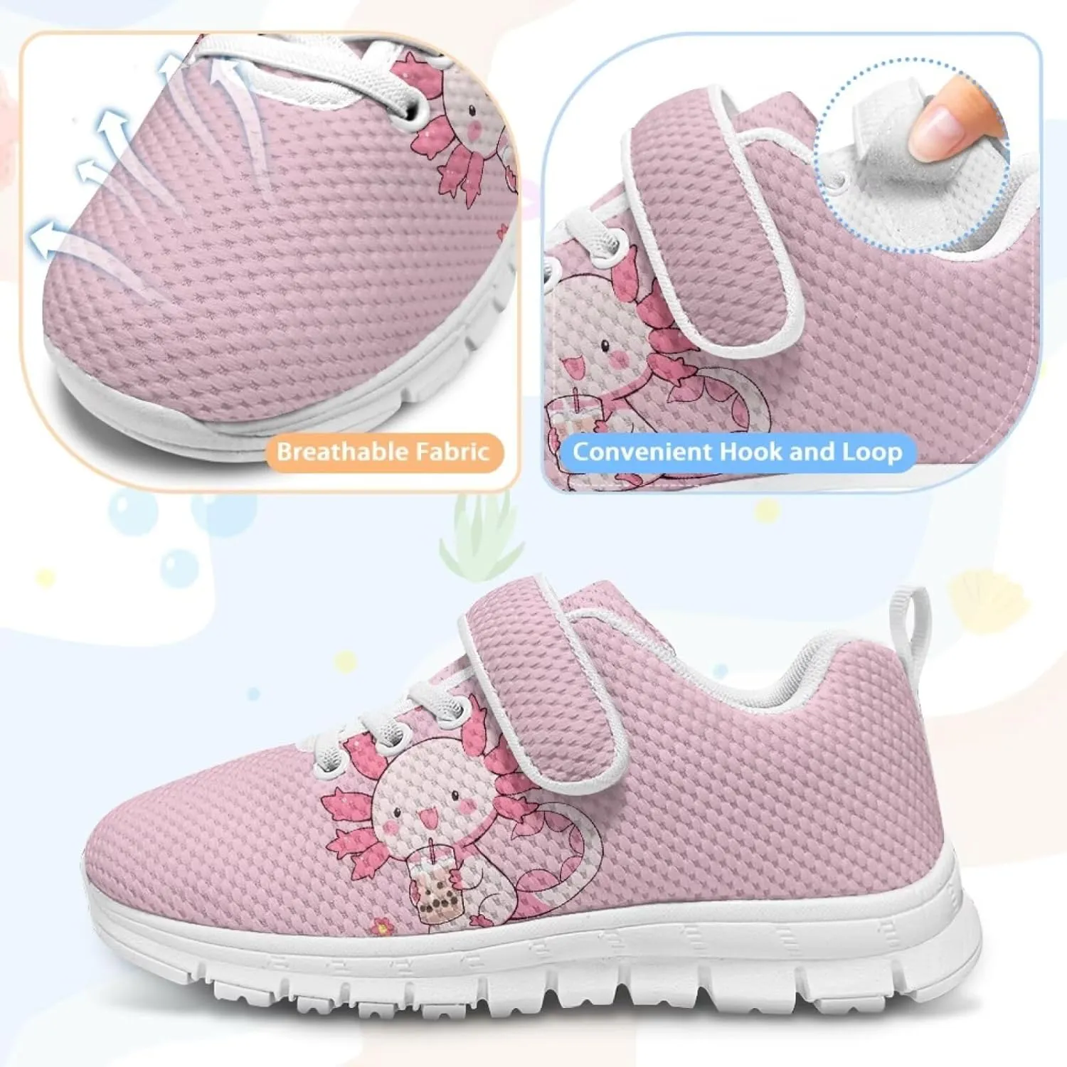 Kids Tennis Shoes School Sneakers for Boys Girls Cute Running Shoes