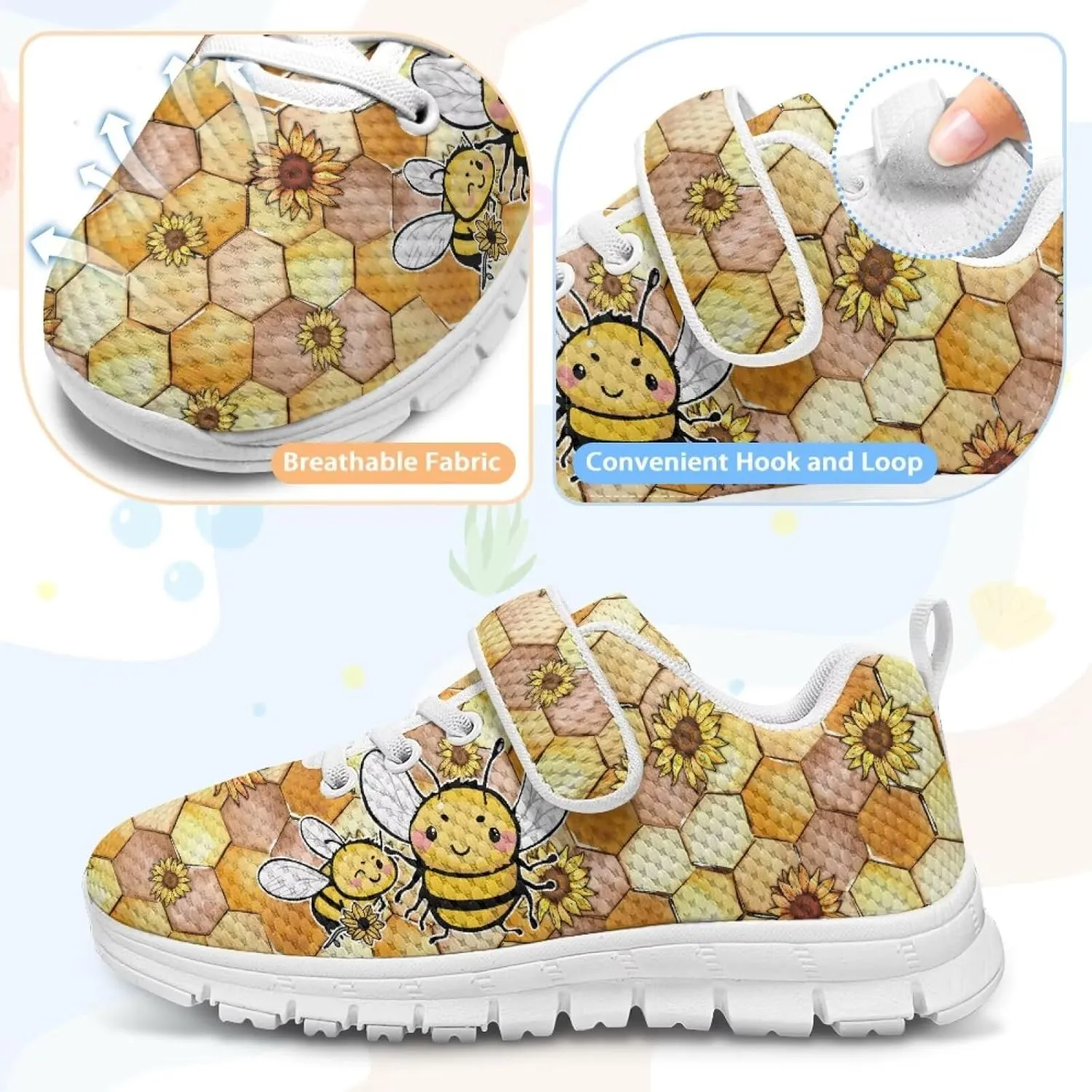 Kids Tennis Shoes School Sneakers for Boys Girls Cute Running Shoes