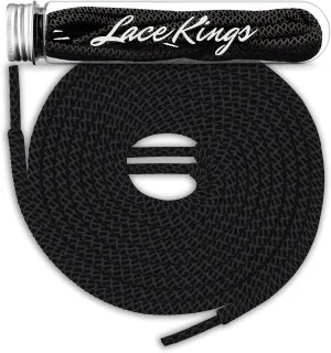 Lace Kings Round Rope Shoelaces - 2 Pack (Red) - 1.25" W x 6.25" L x 1.25" H