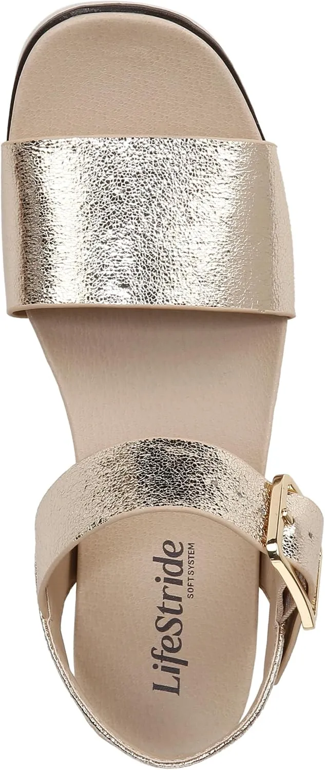 Lifestride Women's Gillian Ankle Strap Sandal