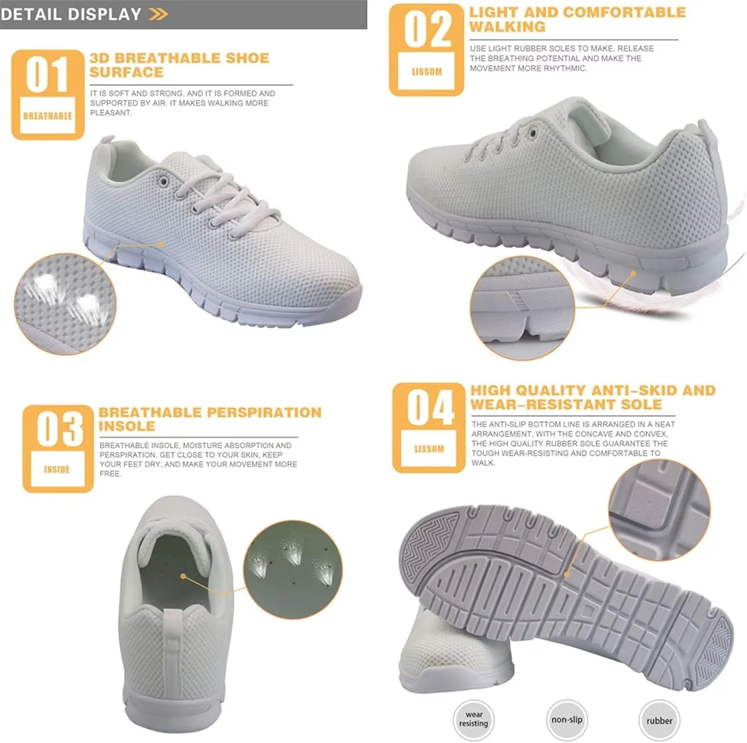 Little Big Kids Walking Running Shoes Tennis Sneakers for Boys Girls
