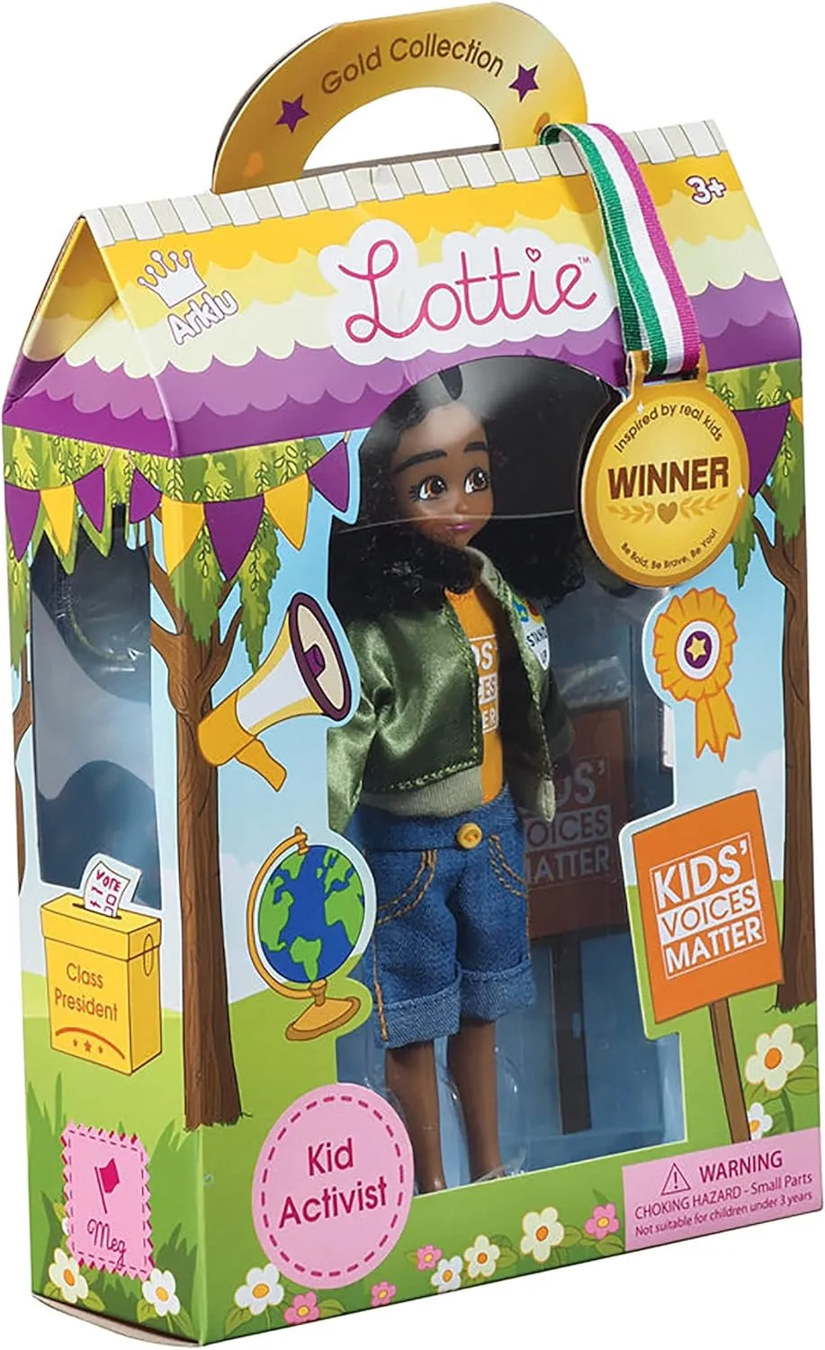 Lottie Kid Activist Doll with Accessories Inspired by Real-Life Activist Mari Copeny