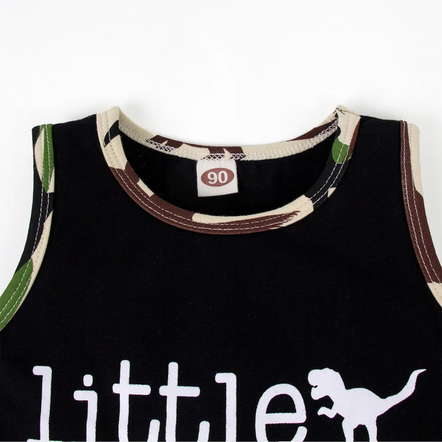 Magic Park 6M-6Y Baby Boy Short Set Toddler Brother Outfits Kid Vest Shirt With Short Pant Summer Clothes Holiday Clothing