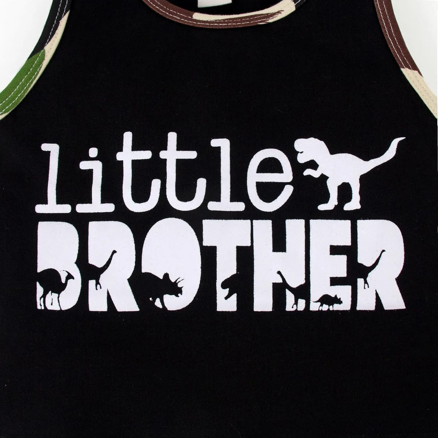 Magic Park 6M-6Y Baby Boy Short Set Toddler Brother Outfits Kid Vest Shirt With Short Pant Summer Clothes Holiday Clothing