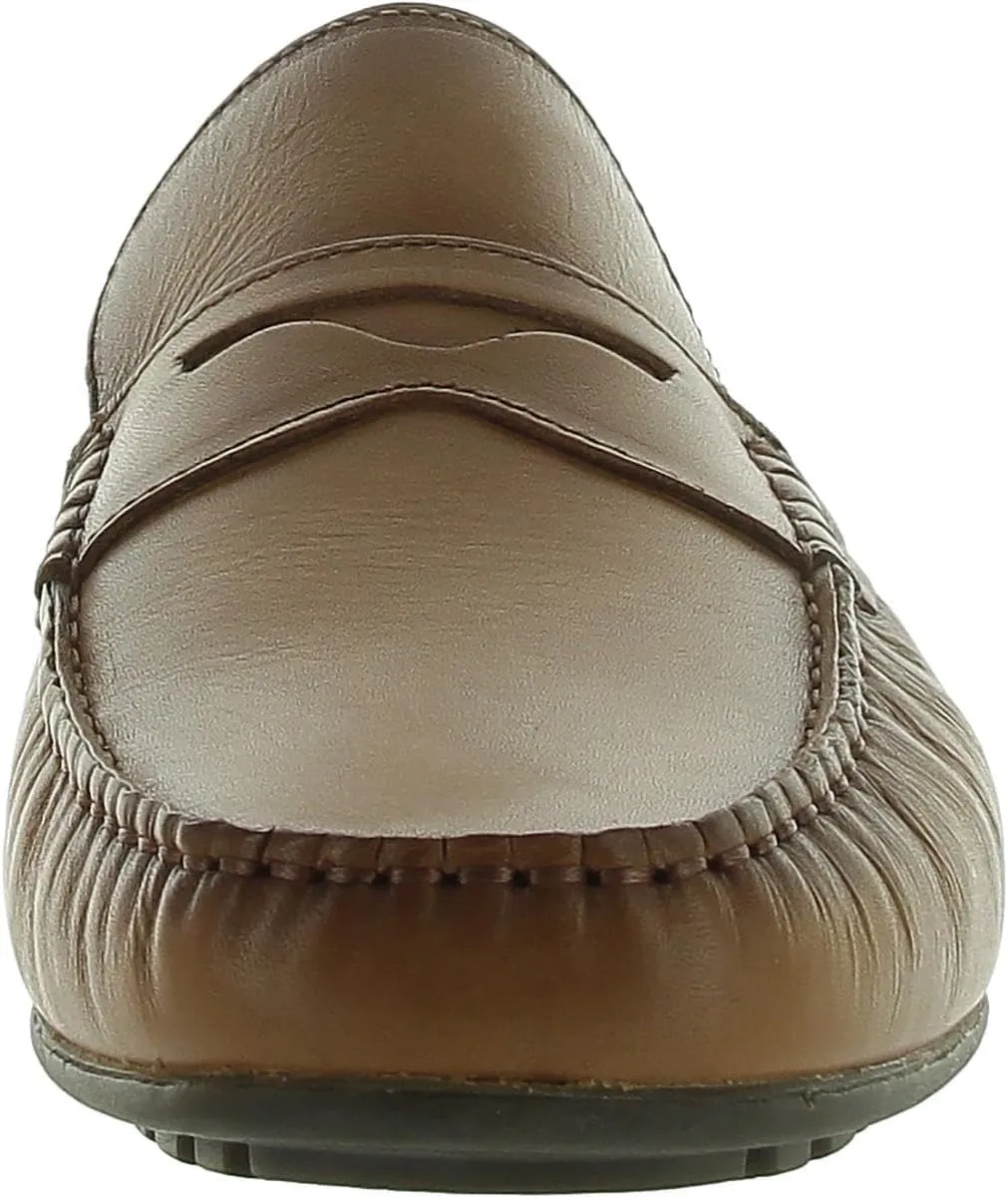 Marc Joseph New York Men's Leather Casual Slip On Penny Loafers
