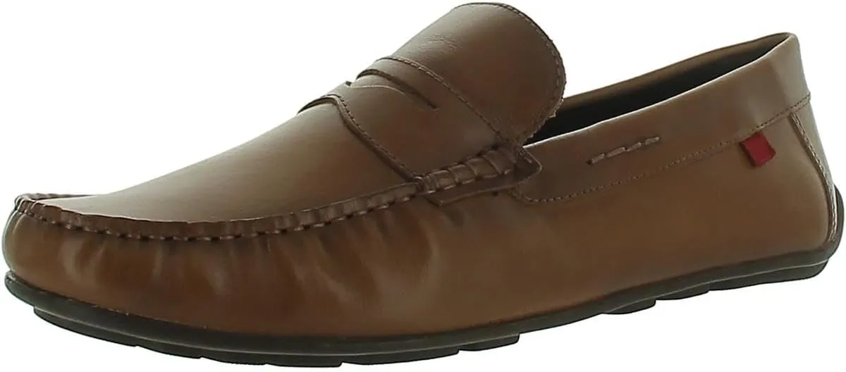 Marc Joseph New York Men's Leather Casual Slip On Penny Loafers