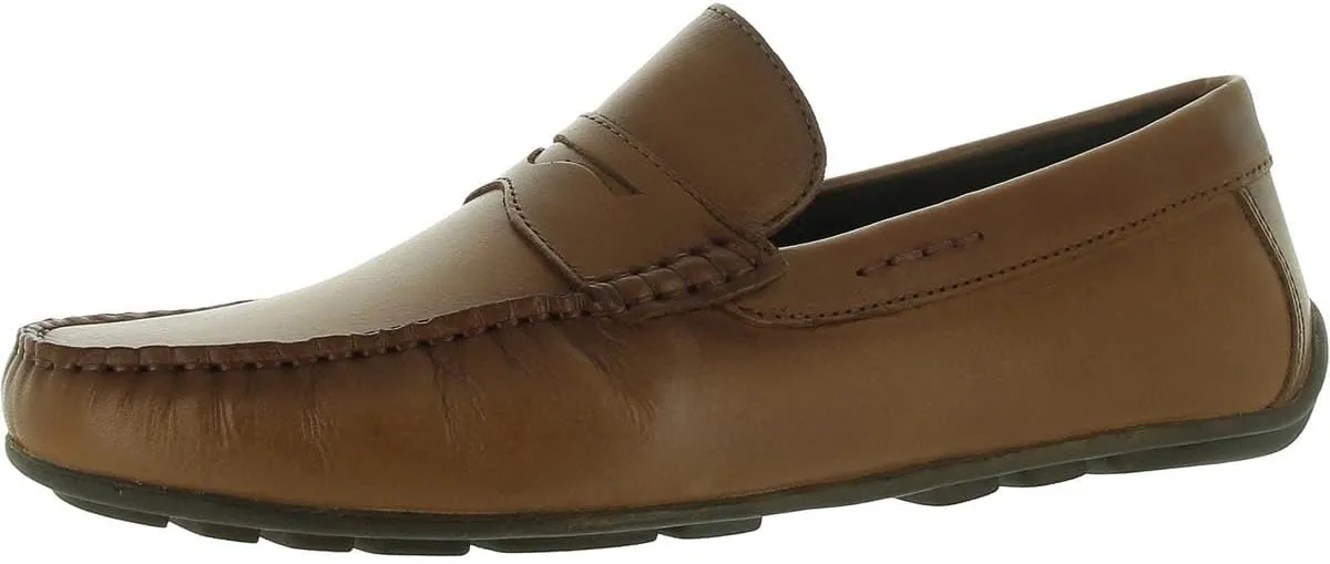 Marc Joseph New York Men's Leather Casual Slip On Penny Loafers