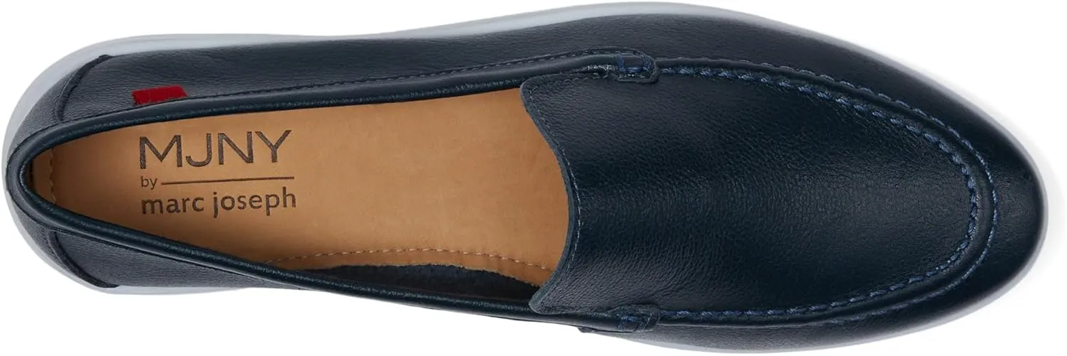 Marc Joseph New York Womens Casual Slip on Leather Venetian Loafers