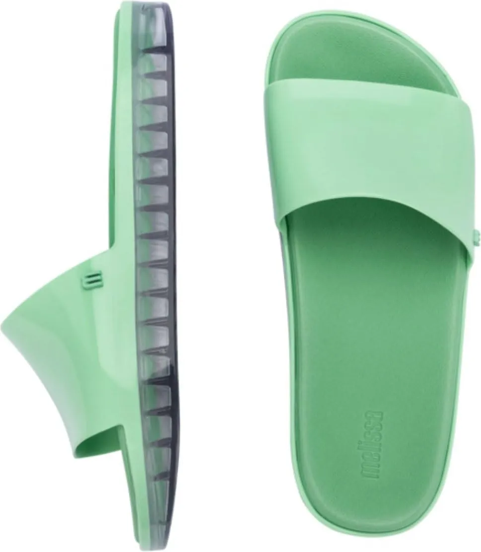 Melissa Next Gen Beach Jelly Slides for Women - Super Soft and Flexible, Stylish Slip-on Vegan Jelly Sandals, Flip Flops with Open Toe Design