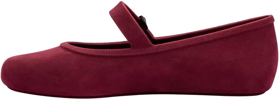 Melissa - Womens Soft Ballerina Velvet Flats