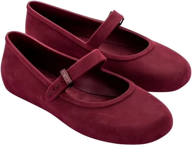 Melissa - Womens Soft Ballerina Velvet Flats