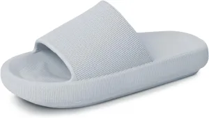 Menore Slippers for Women and Men Quick Drying, Parent-Child EVA Open Toe Soft Slippers, Non-Slip Soft Shower Spa Bath Pool Gym Beach House Sandals for Indoor & Outdoor