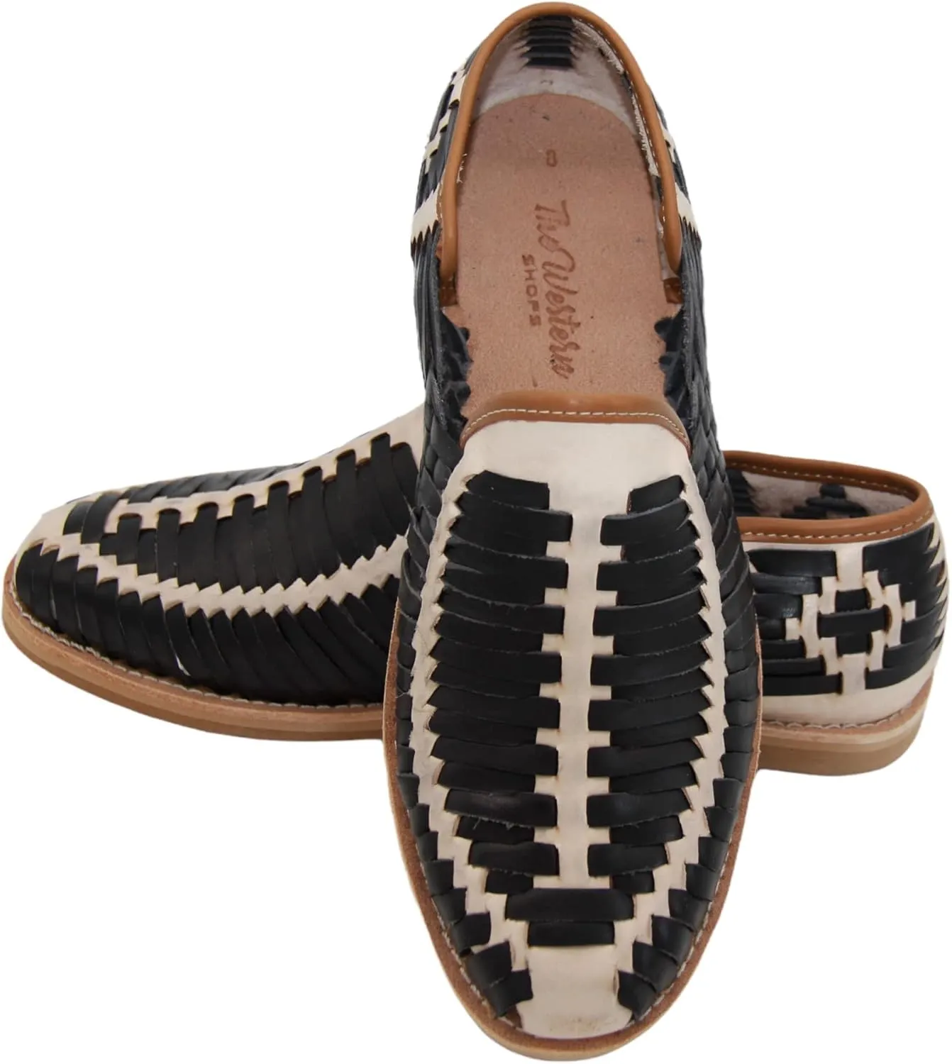 Men's Leather Authentic Mexican Huarache Sandal Closed Toe
