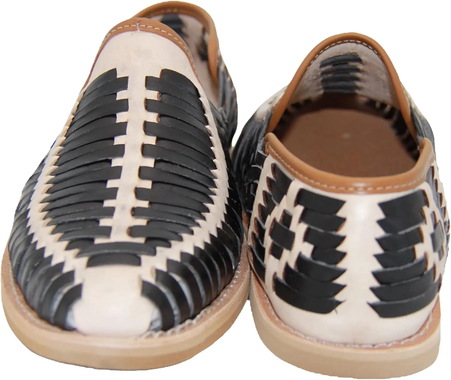 Men's Leather Authentic Mexican Huarache Sandal Closed Toe