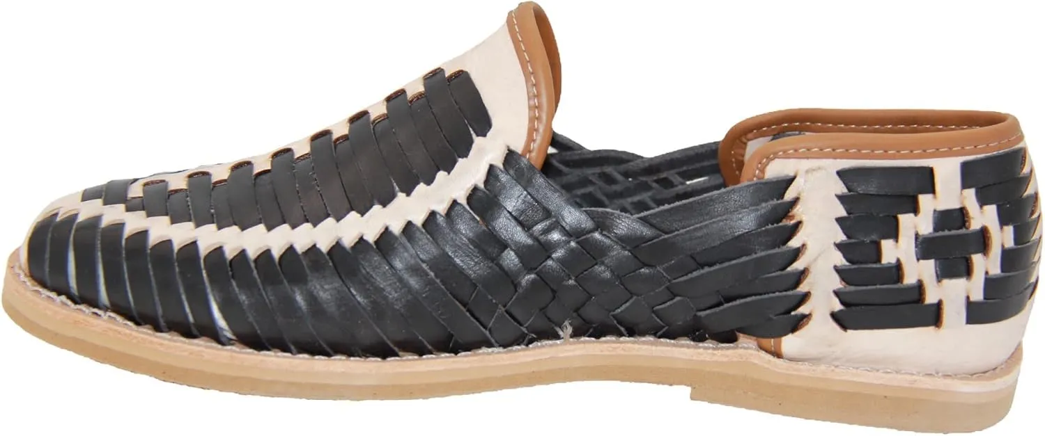 Men's Leather Authentic Mexican Huarache Sandal Closed Toe