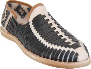 Men's Leather Authentic Mexican Huarache Sandal Closed Toe