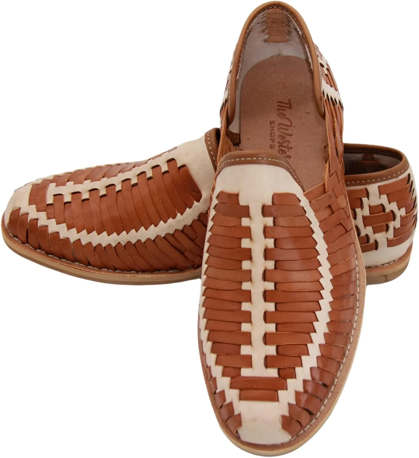Men's Leather Authentic Mexican Huarache Sandal Closed Toe