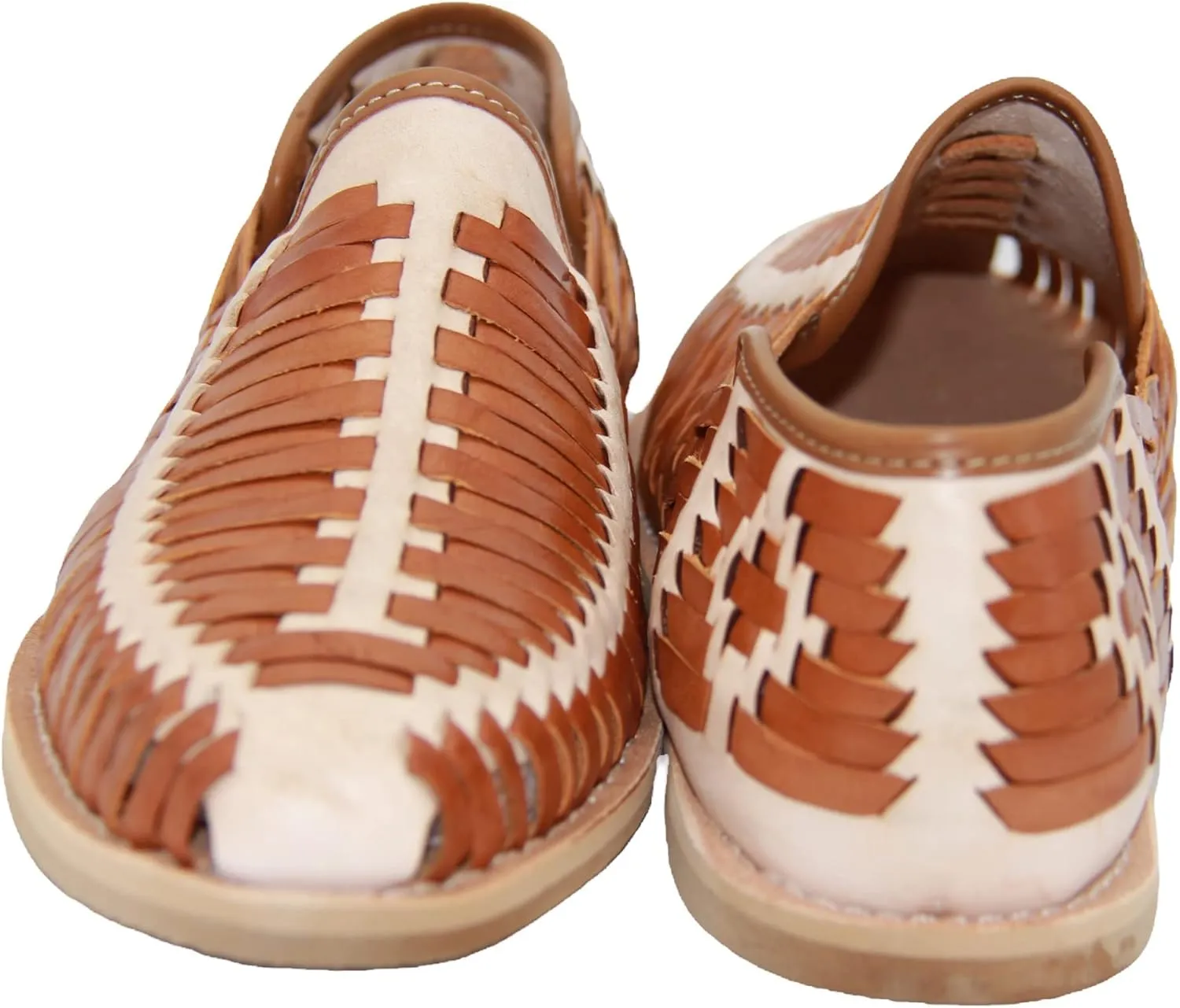 Men's Leather Authentic Mexican Huarache Sandal Closed Toe