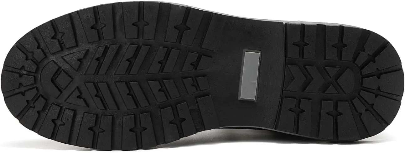 Mens Snow Boots Warm Winter Boots Non Slip Outdoor Fur Lined Shoes