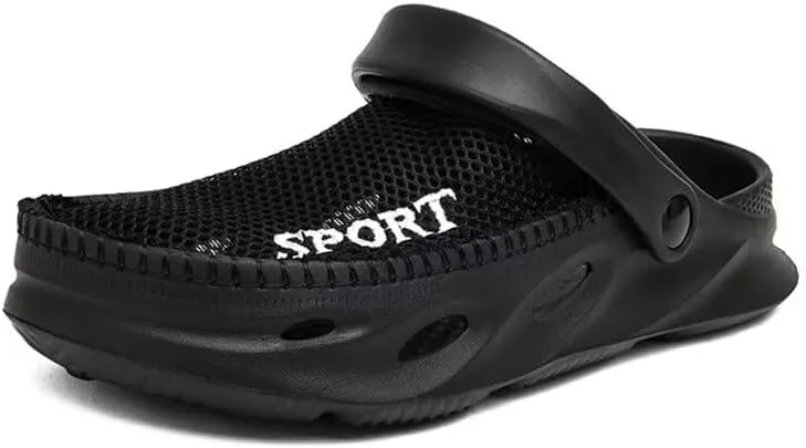 Men's Soft Breathable Mesh Summer Slippers for Outdoor Walking Beach