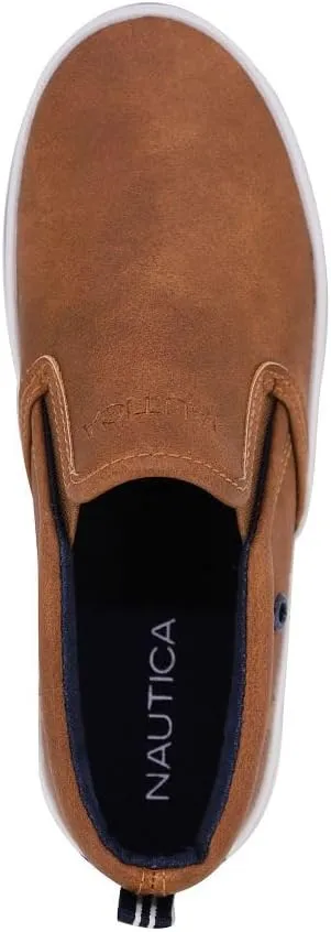 Nautica Kid's Slip-On Casual Shoe Athletic Sneaker - Youth-Toddler Akeley | Boy - Girl | (Big Kid/Little Kid/Toddler)