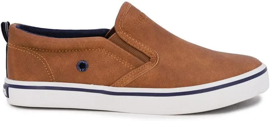 Nautica Kid's Slip-On Casual Shoe Athletic Sneaker - Youth-Toddler Akeley | Boy - Girl | (Big Kid/Little Kid/Toddler)