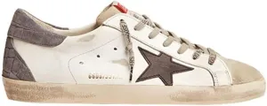 nesho Casual Sneakers for Women Leather Outdoor Trainers Comfortable Hard-Wearing Low Sport Shoes